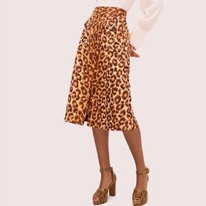 Kate Spade Panthera Canvas Skirt